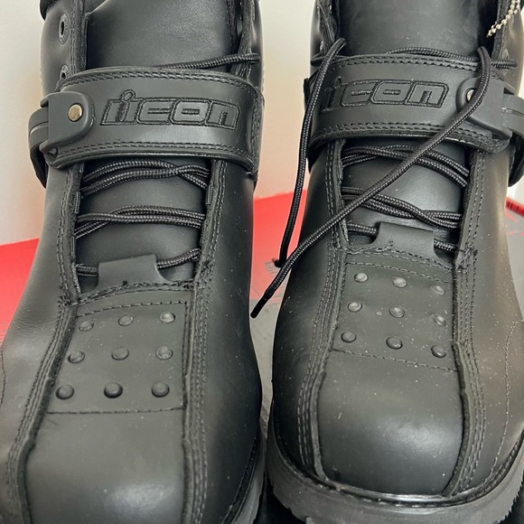 Icon Superduty 4 Motorcycle Boots - Picture 2 of 5